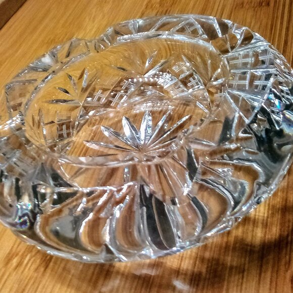 Vintage Royal Scot Crystal Ashtray - Picture 9 of 10